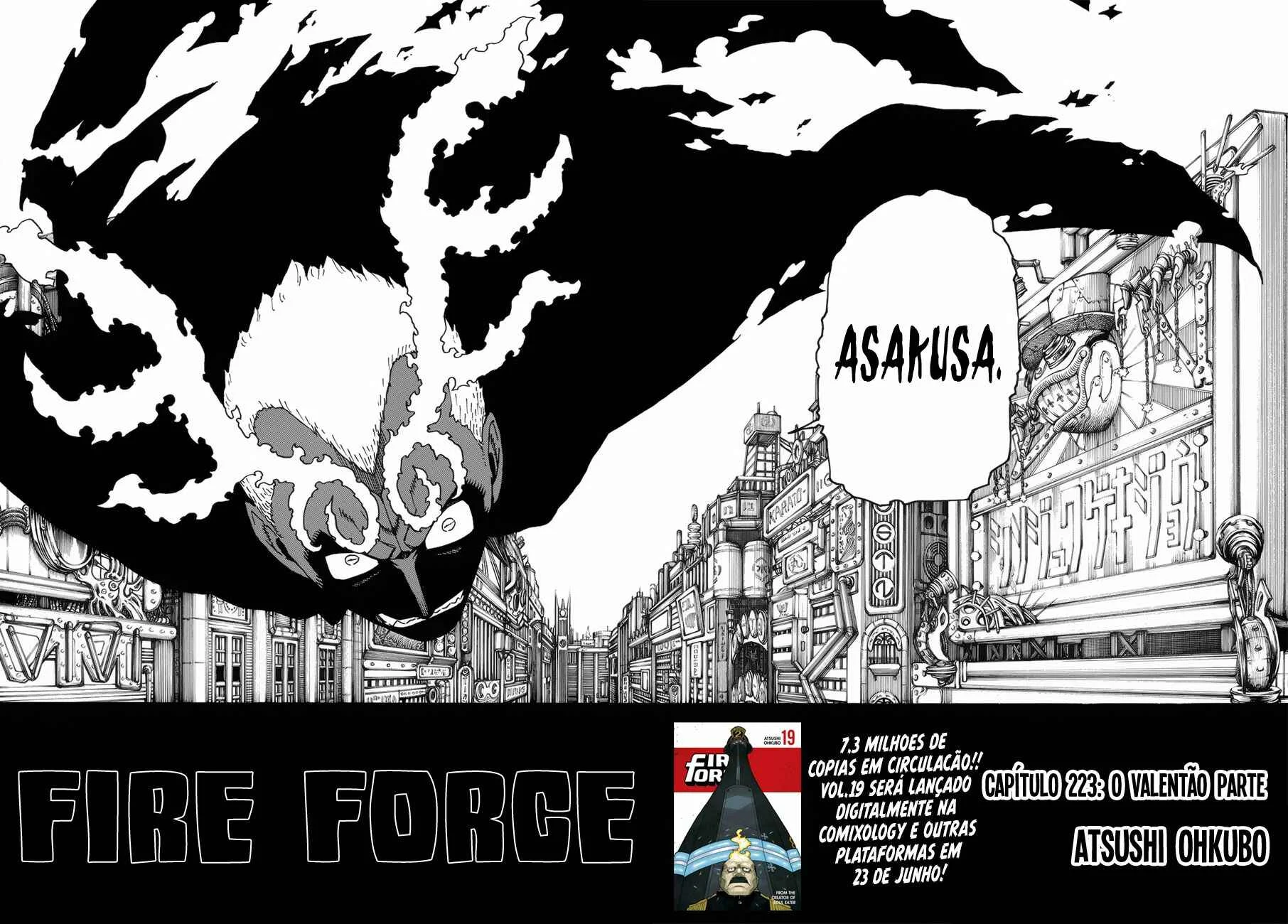 Fire Force Capítulo 2 – O Demônio, O Cavaleiro, E a Bruxa