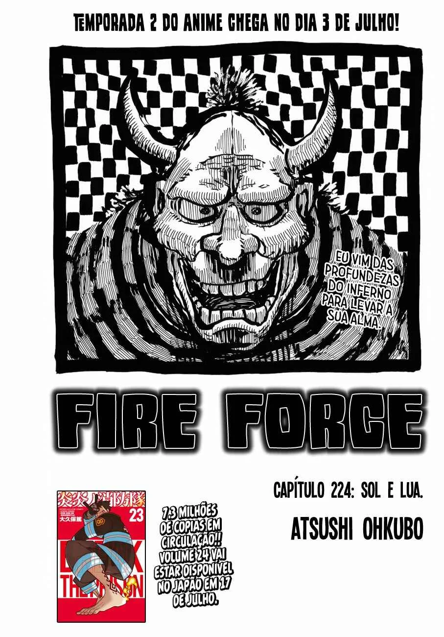 Fire Force Capítulo 2 – O Demônio, O Cavaleiro, E a Bruxa