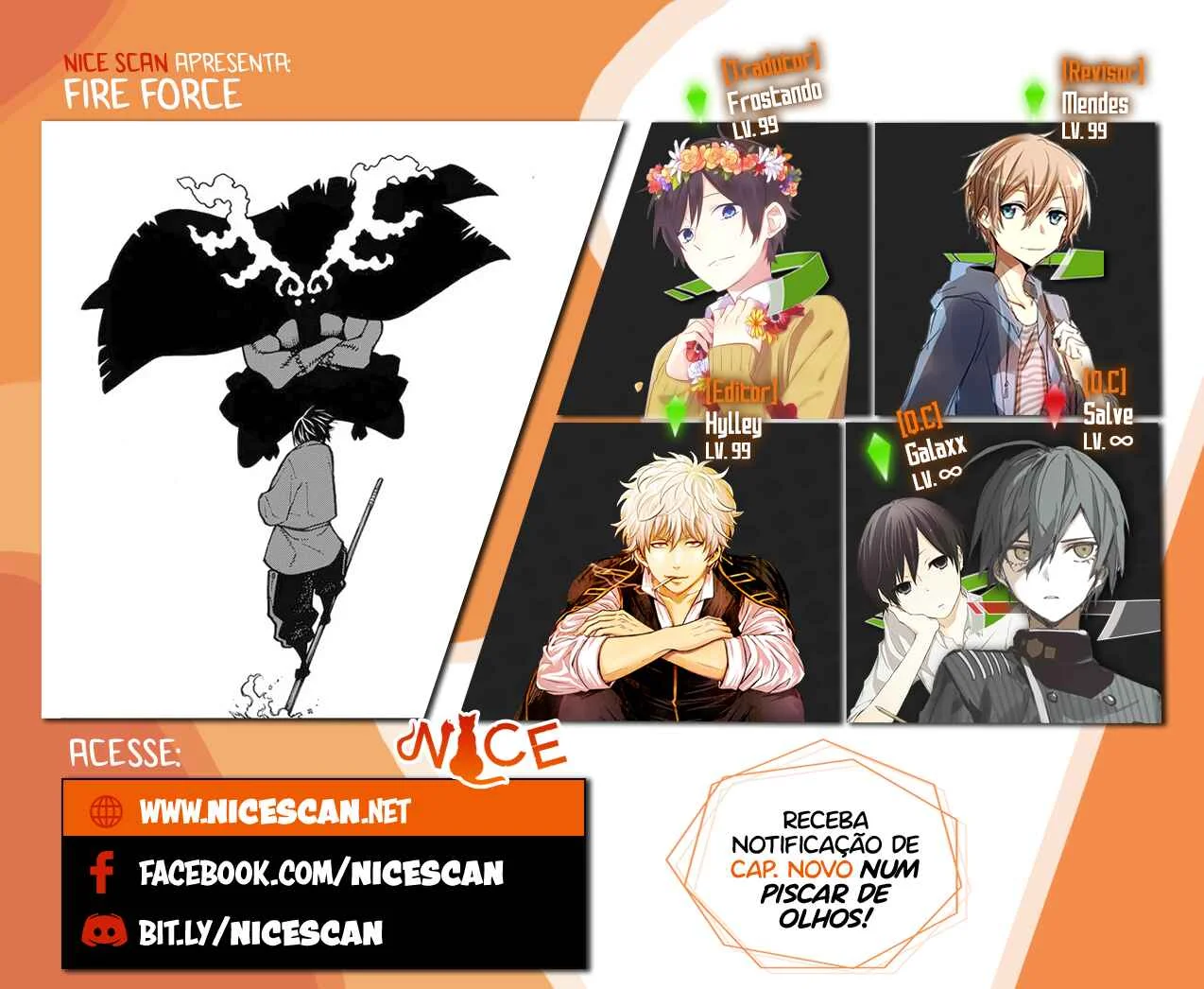 Fire Force Capítulo 2 – O Demônio, O Cavaleiro, E a Bruxa