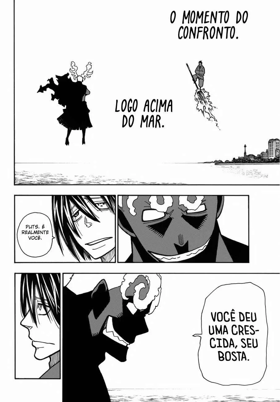 Fire Force Capítulo 2 – O Demônio, O Cavaleiro, E a Bruxa