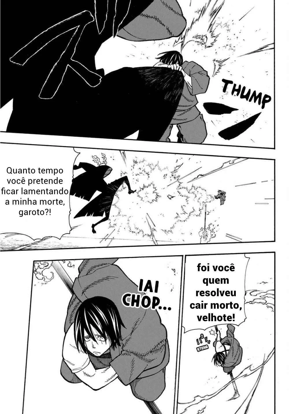 Fire Force Capítulo 2 – O Demônio, O Cavaleiro, E a Bruxa