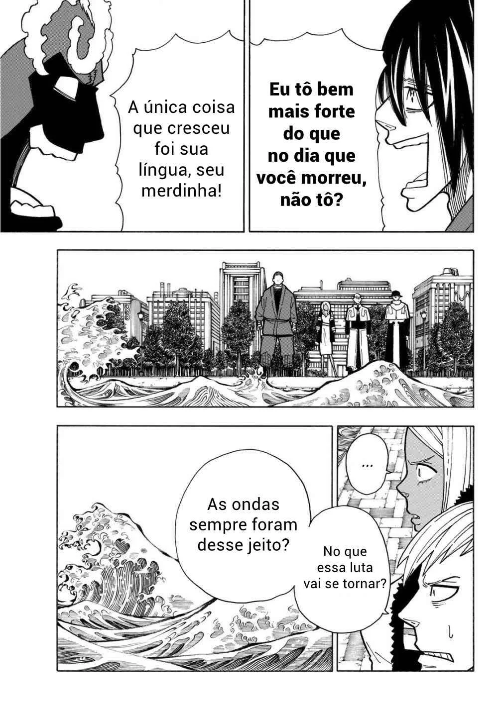 Fire Force Capítulo 2 – O Demônio, O Cavaleiro, E a Bruxa