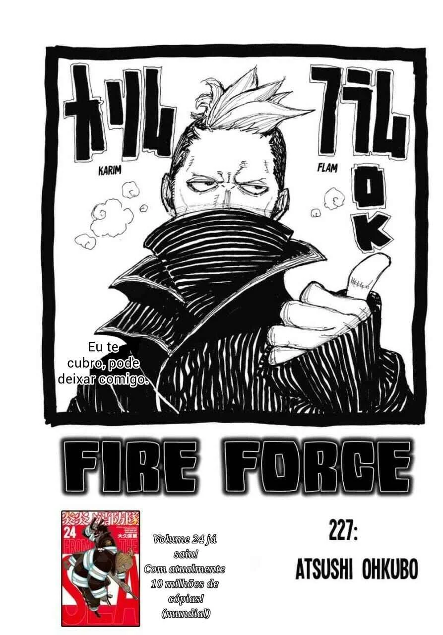 Fire Force Capítulo 2 – O Demônio, O Cavaleiro, E a Bruxa