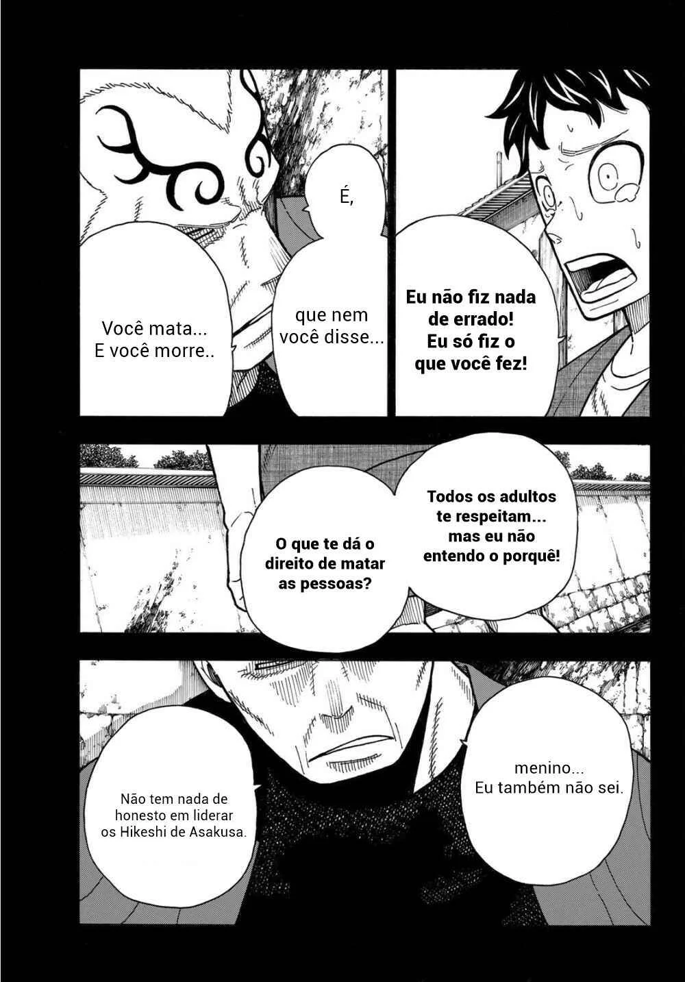 Fire Force Capítulo 2 – O Demônio, O Cavaleiro, E a Bruxa