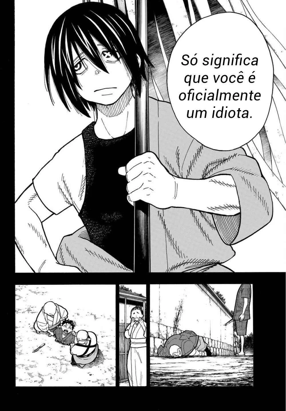 Fire Force Capítulo 2 – O Demônio, O Cavaleiro, E a Bruxa