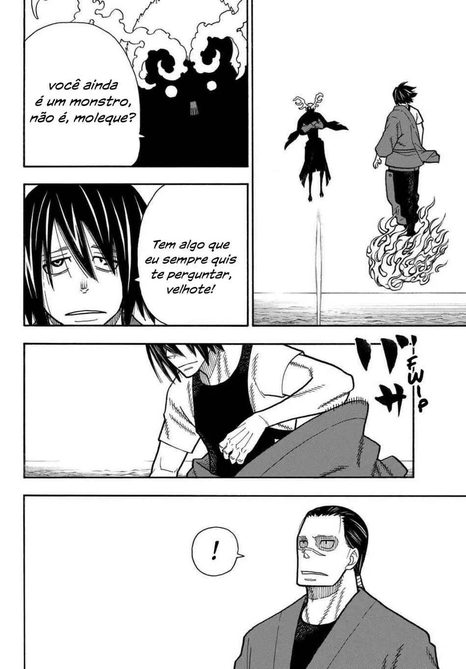 Fire Force Capítulo 2 – O Demônio, O Cavaleiro, E a Bruxa