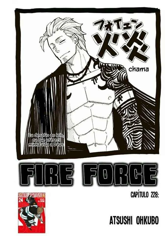 Fire Force Capítulo 2 – O Demônio, O Cavaleiro, E a Bruxa