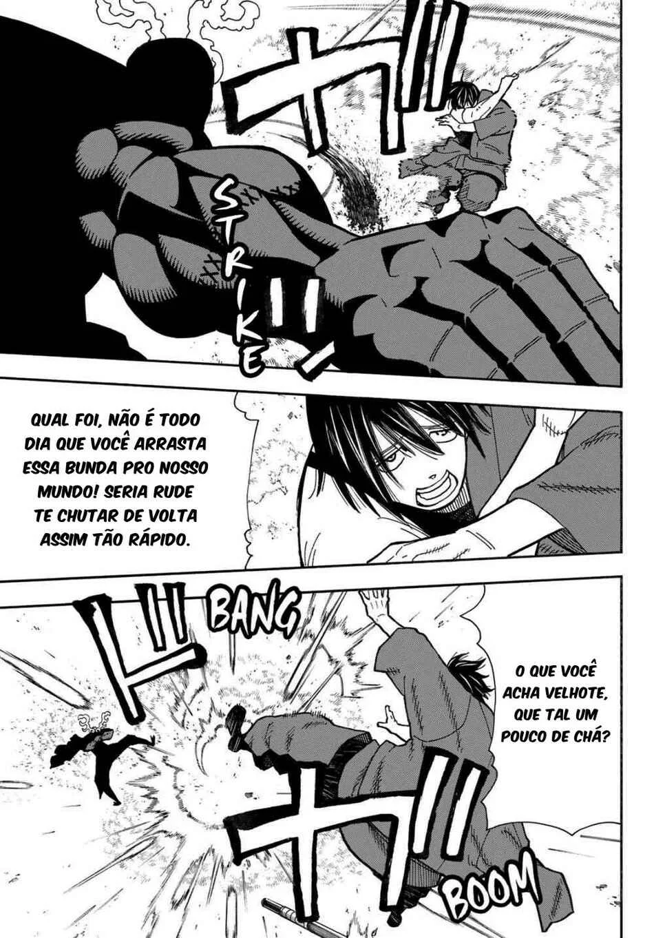 Fire Force Capítulo 2 – O Demônio, O Cavaleiro, E a Bruxa