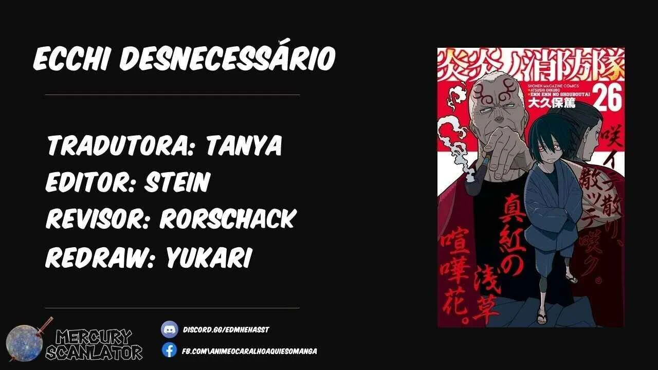 Fire Force Capítulo 2 – O Demônio, O Cavaleiro, E a Bruxa