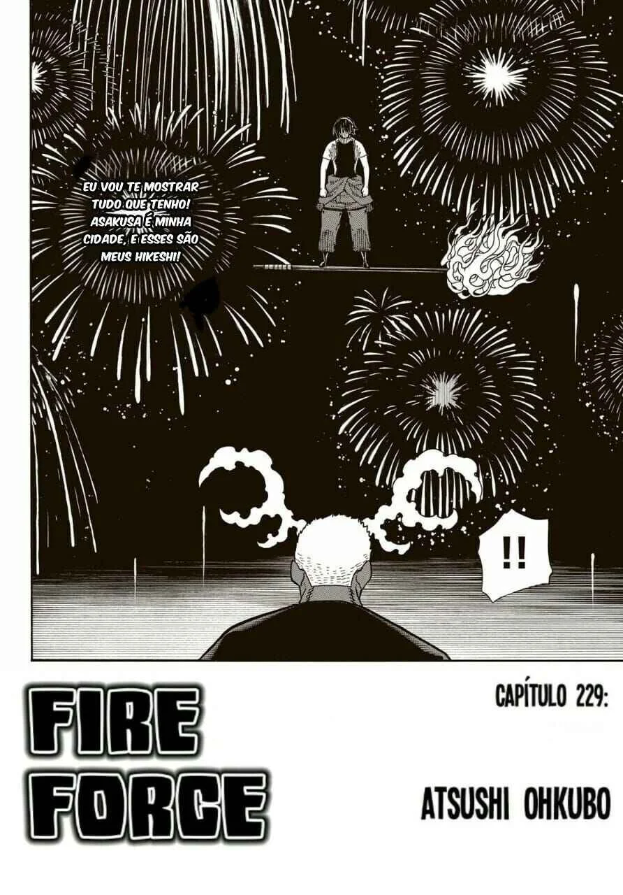 Fire Force Capítulo 2 – O Demônio, O Cavaleiro, E a Bruxa