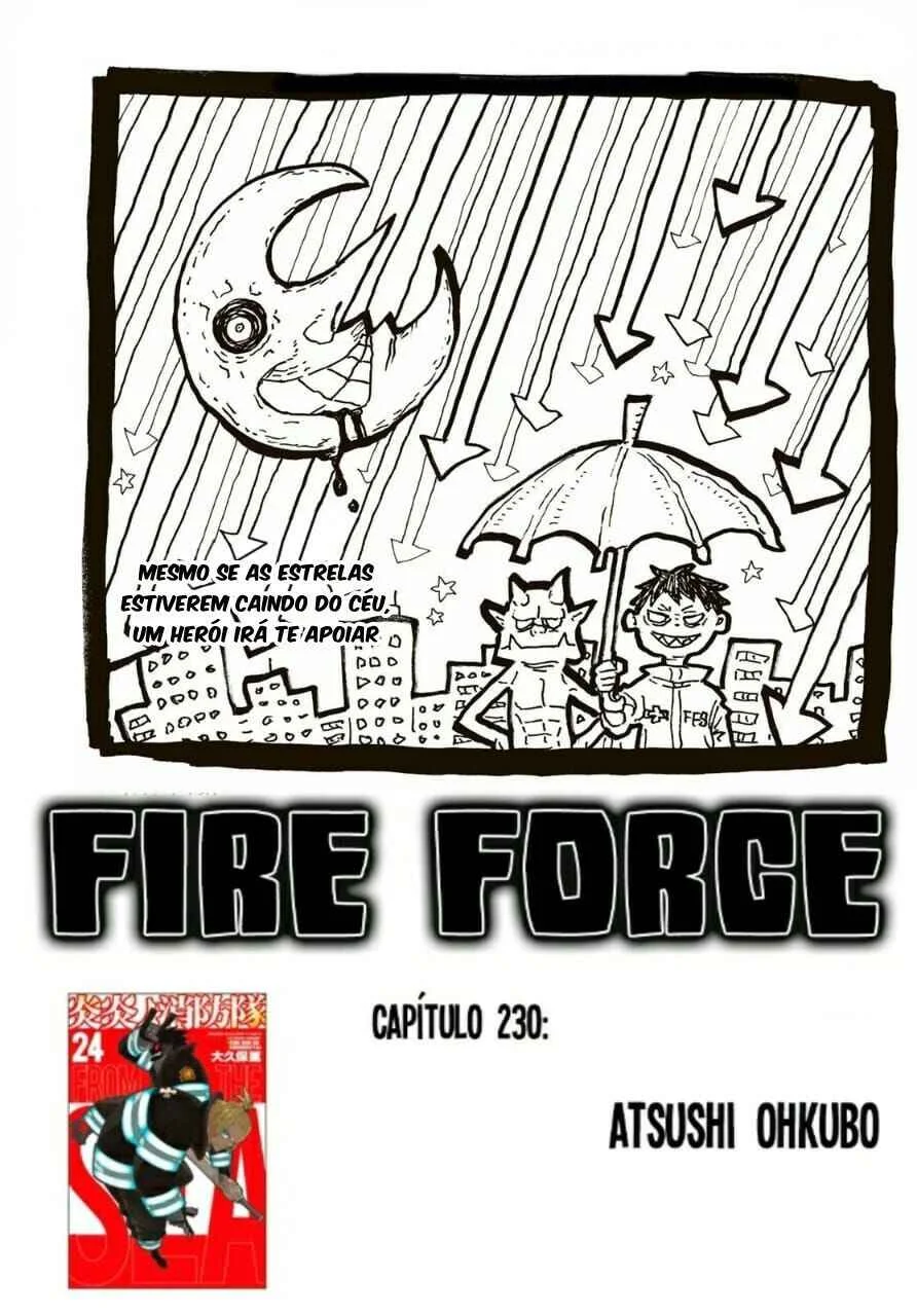 Fire Force Capítulo 2 – O Demônio, O Cavaleiro, E a Bruxa