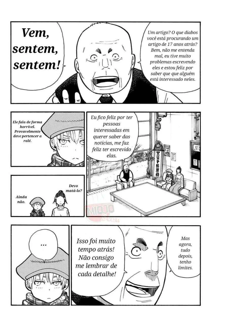 Fire Force Capítulo 2 – O Demônio, O Cavaleiro, E a Bruxa