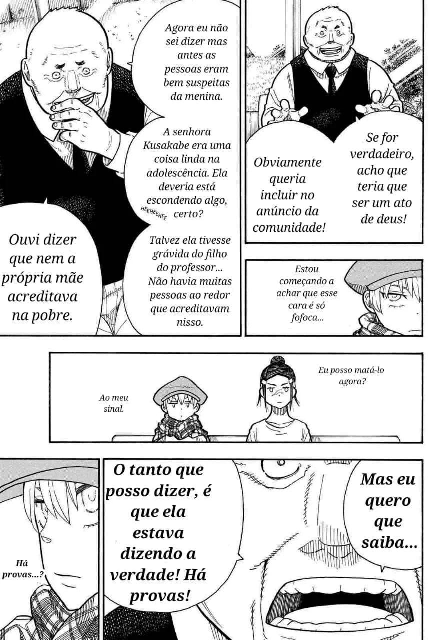Fire Force Capítulo 2 – O Demônio, O Cavaleiro, E a Bruxa