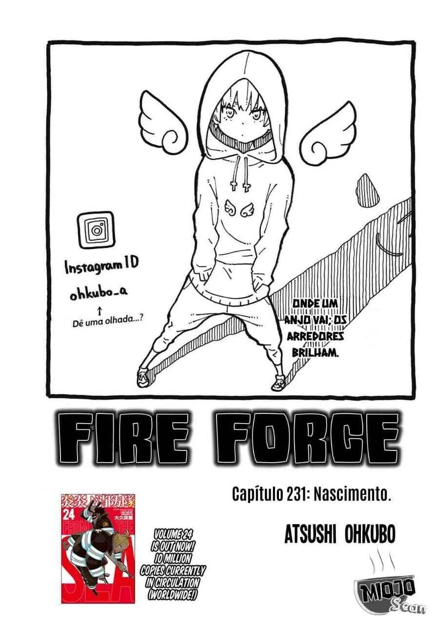 Fire Force Capítulo 2 – O Demônio, O Cavaleiro, E a Bruxa