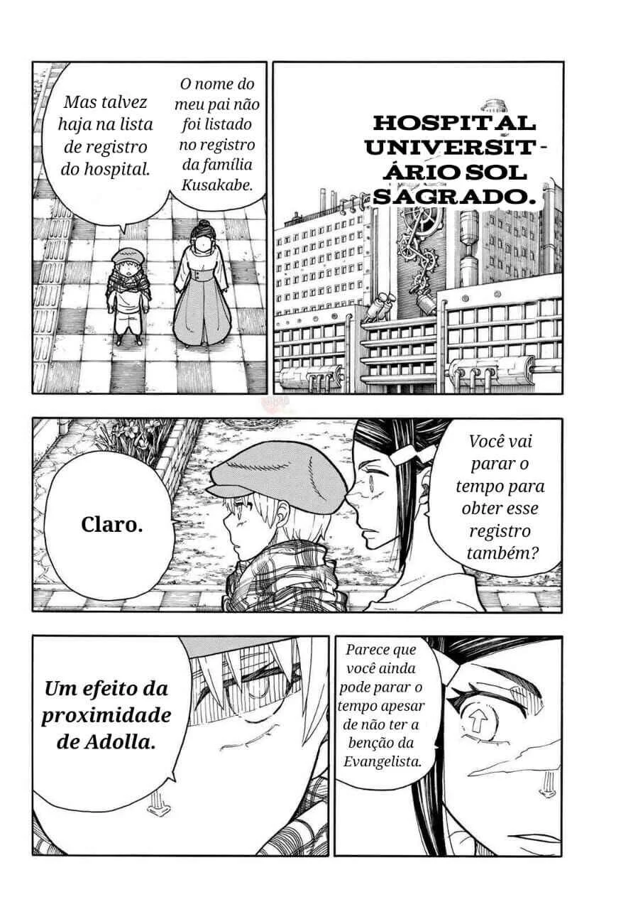 Fire Force Capítulo 2 – O Demônio, O Cavaleiro, E a Bruxa
