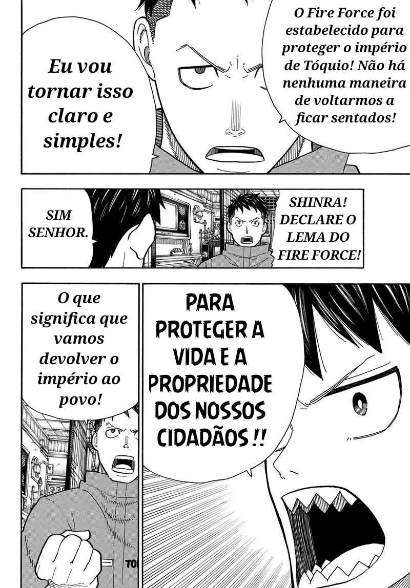 Fire Force Capítulo 2 – O Demônio, O Cavaleiro, E a Bruxa