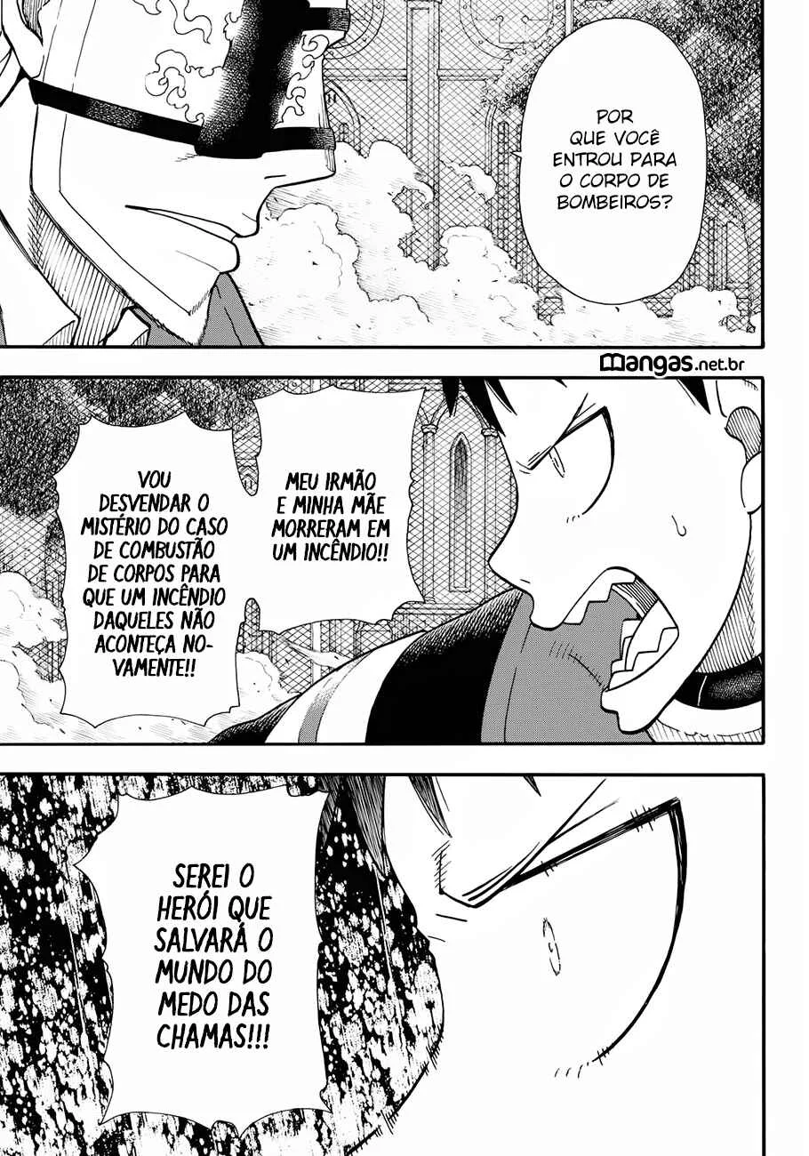 Fire Force Capítulo 2 – O Demônio, O Cavaleiro, E a Bruxa