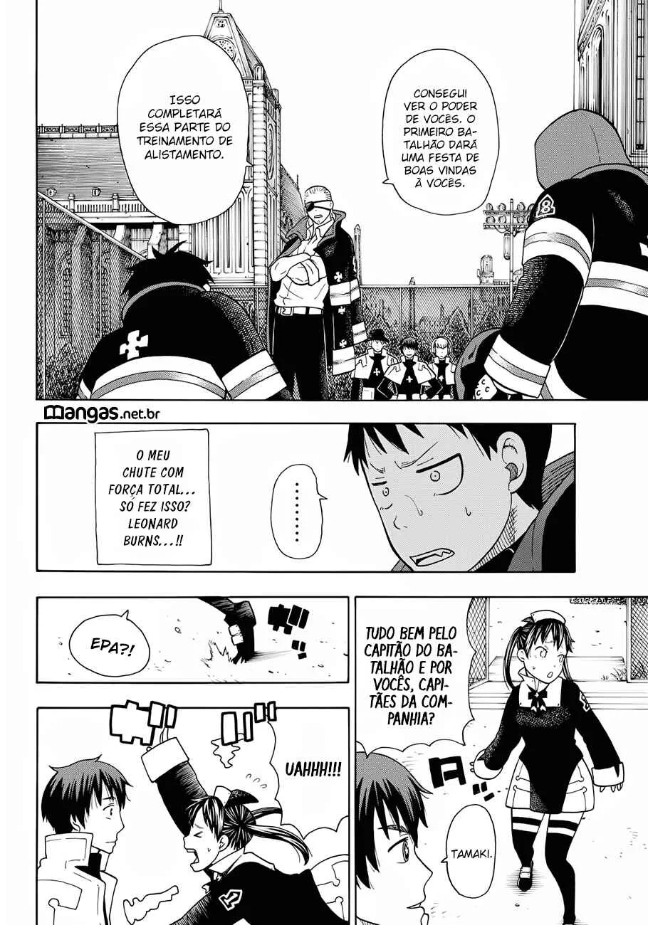 Fire Force Capítulo 2 – O Demônio, O Cavaleiro, E a Bruxa