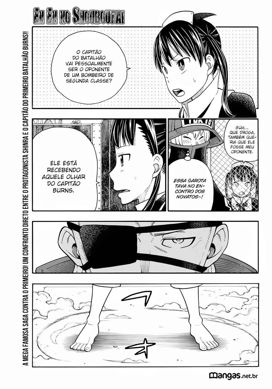 Fire Force Capítulo 2 – O Demônio, O Cavaleiro, E a Bruxa