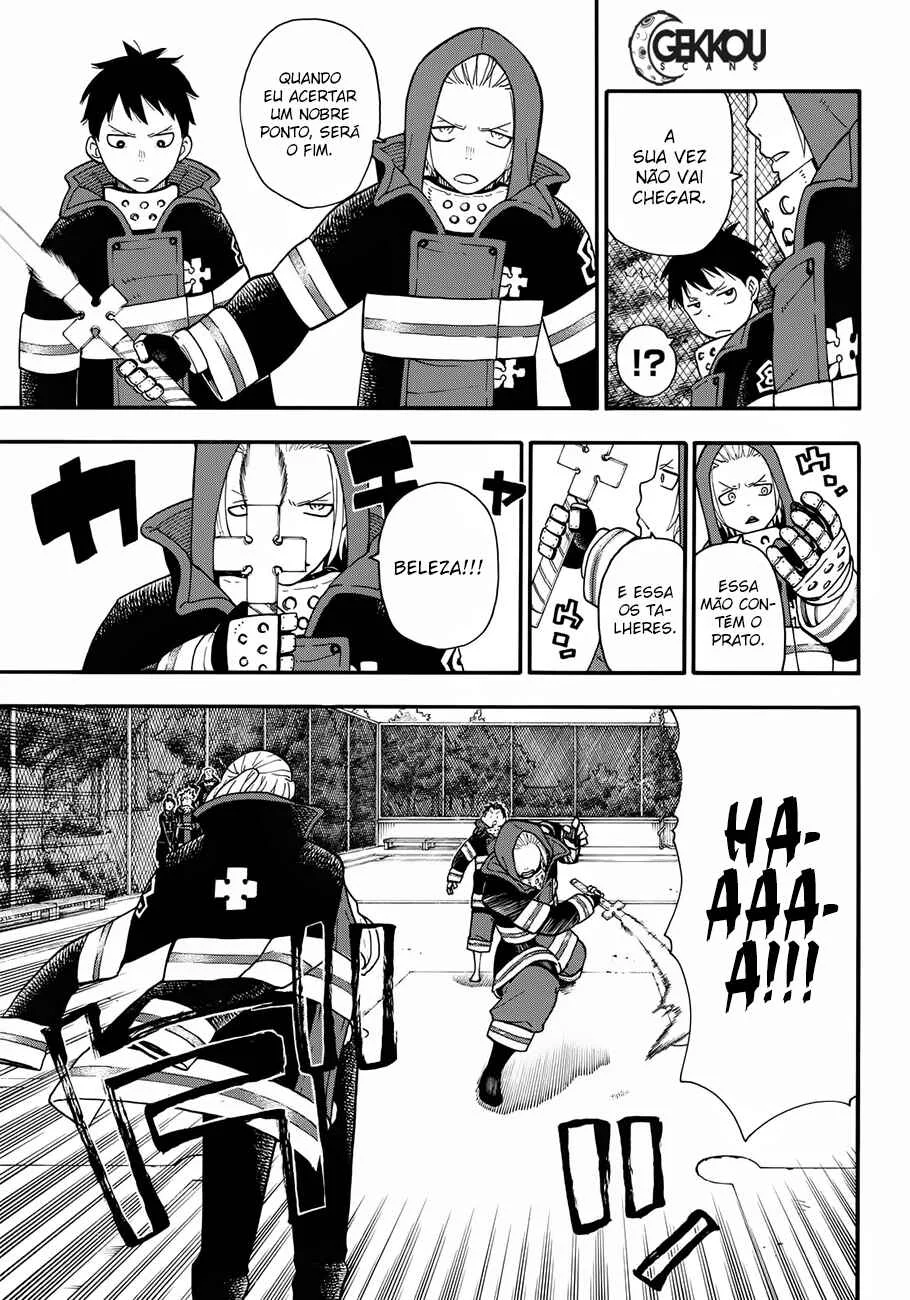 Fire Force Capítulo 2 – O Demônio, O Cavaleiro, E a Bruxa