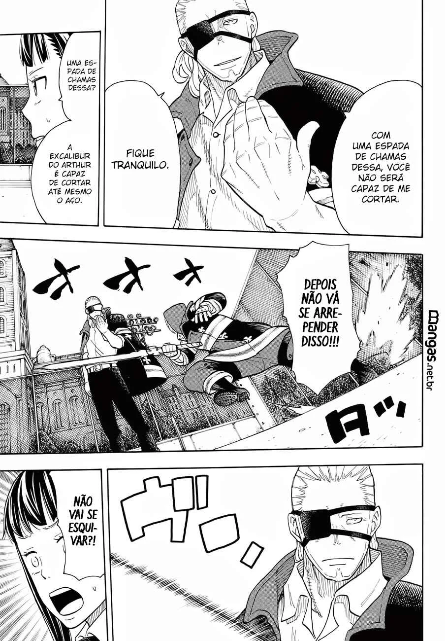 Fire Force Capítulo 2 – O Demônio, O Cavaleiro, E a Bruxa