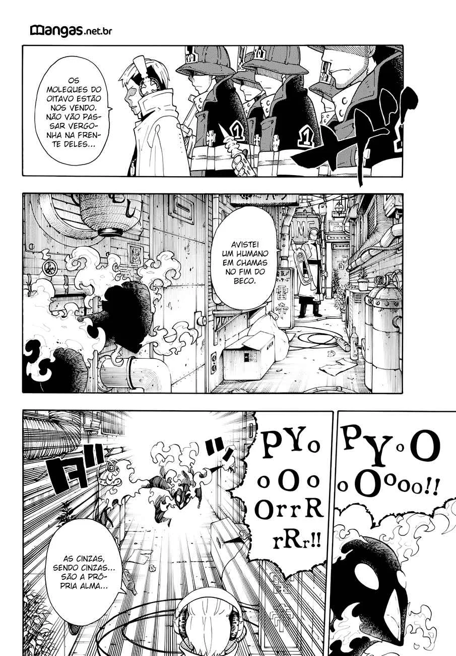 Fire Force Capítulo 2 – O Demônio, O Cavaleiro, E a Bruxa
