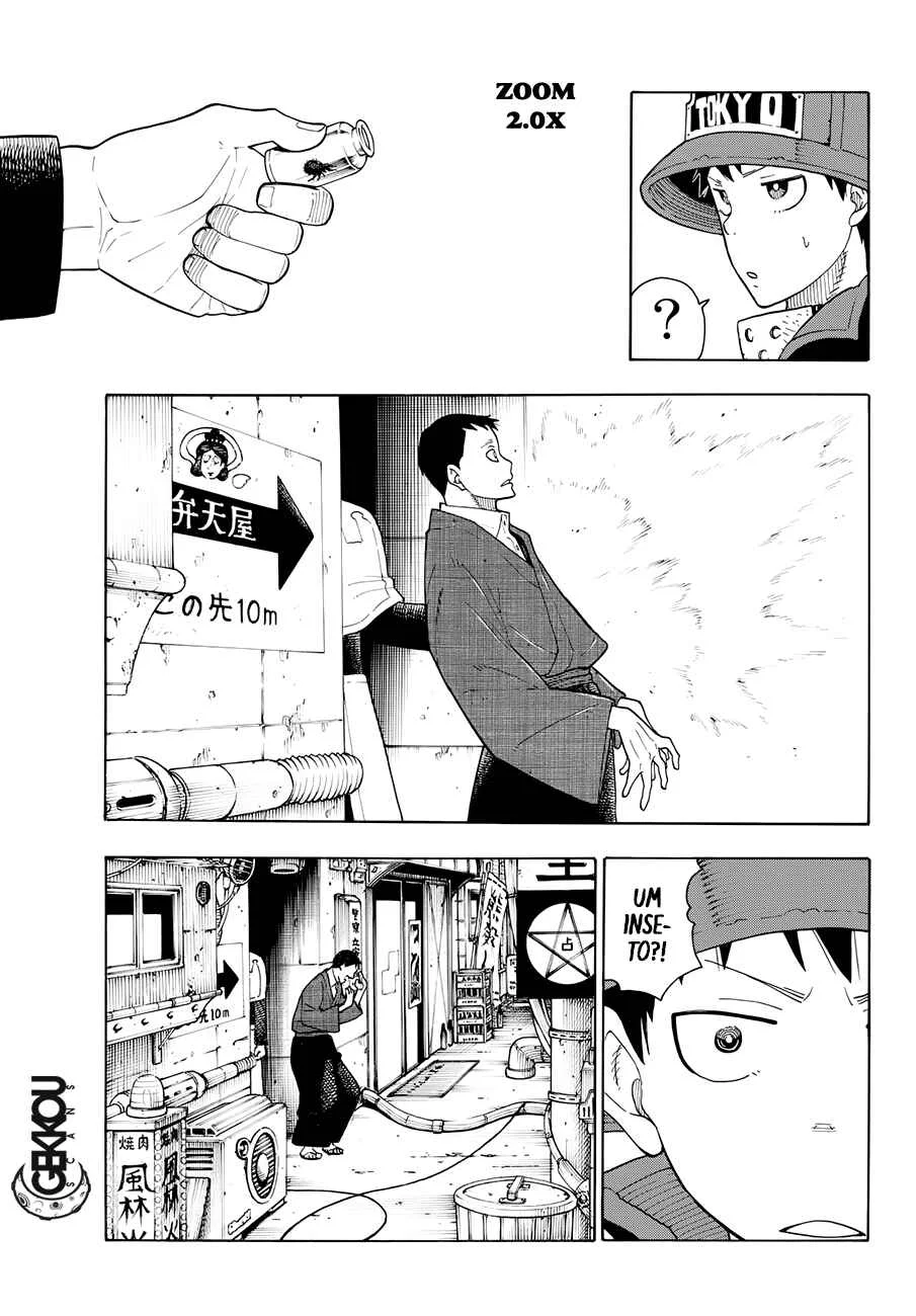 Fire Force Capítulo 2 – O Demônio, O Cavaleiro, E a Bruxa
