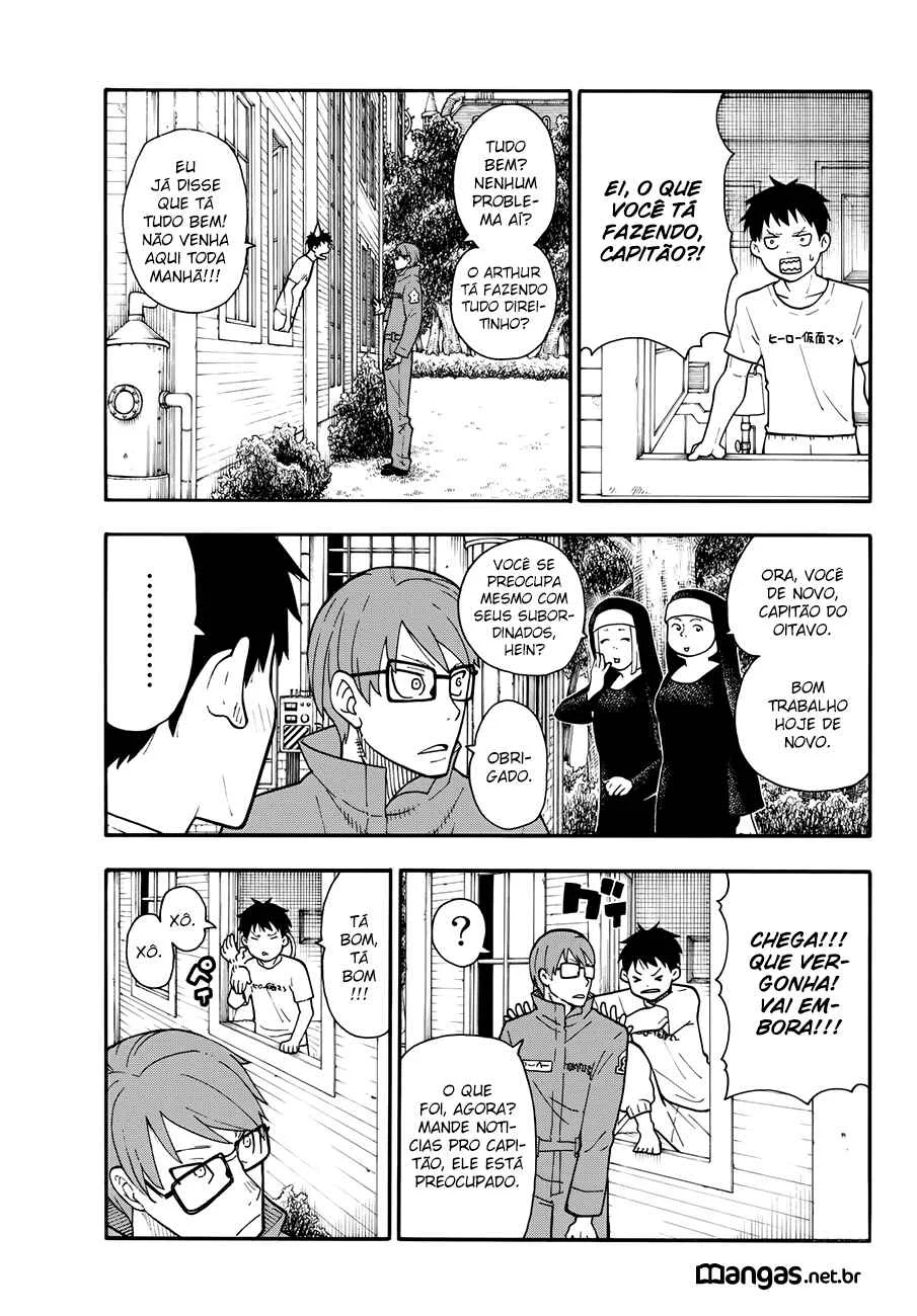 Fire Force Capítulo 2 – O Demônio, O Cavaleiro, E a Bruxa