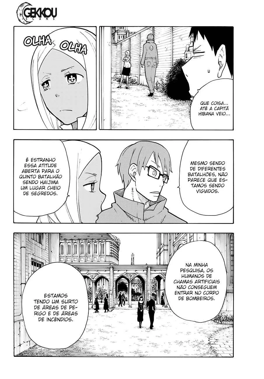 Fire Force Capítulo 2 – O Demônio, O Cavaleiro, E a Bruxa