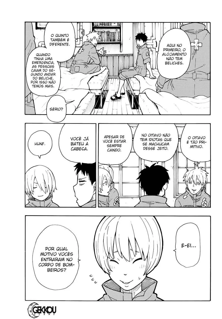 Fire Force Capítulo 2 – O Demônio, O Cavaleiro, E a Bruxa