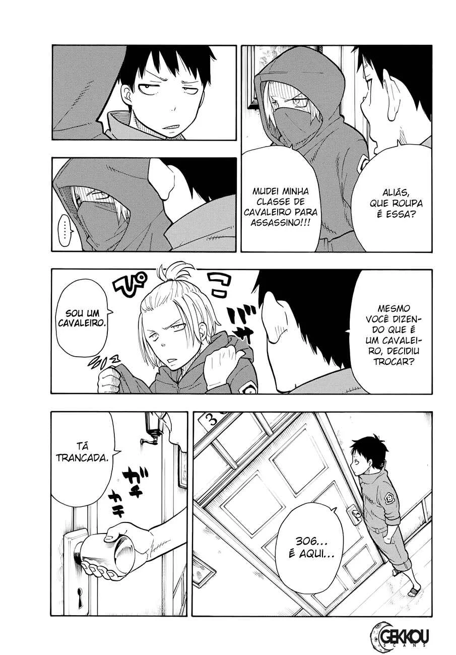 Fire Force Capítulo 2 – O Demônio, O Cavaleiro, E a Bruxa