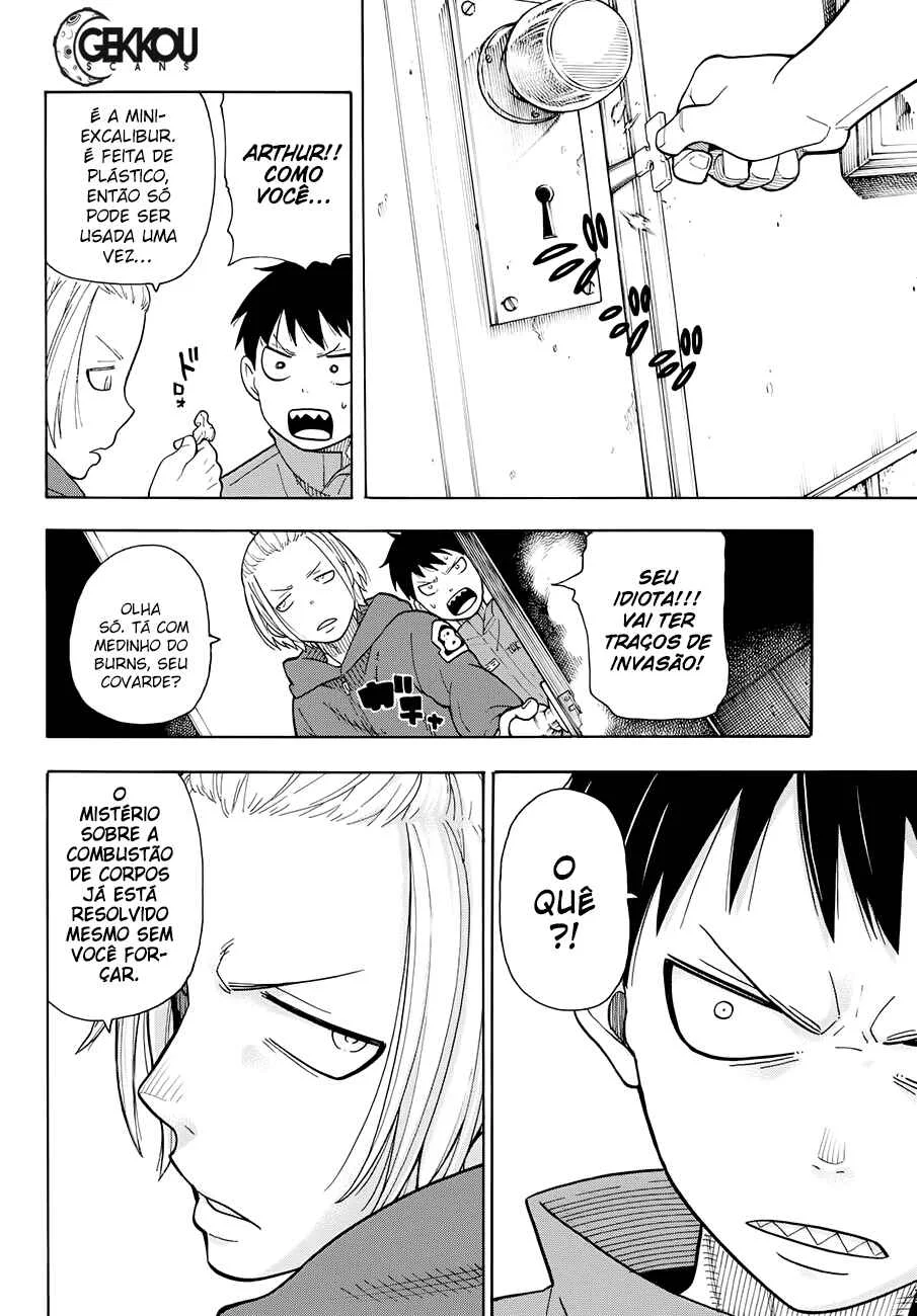 Fire Force Capítulo 2 – O Demônio, O Cavaleiro, E a Bruxa