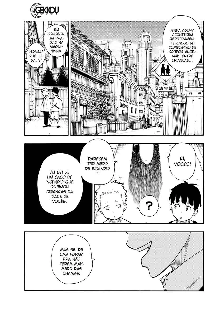 Fire Force Capítulo 2 – O Demônio, O Cavaleiro, E a Bruxa