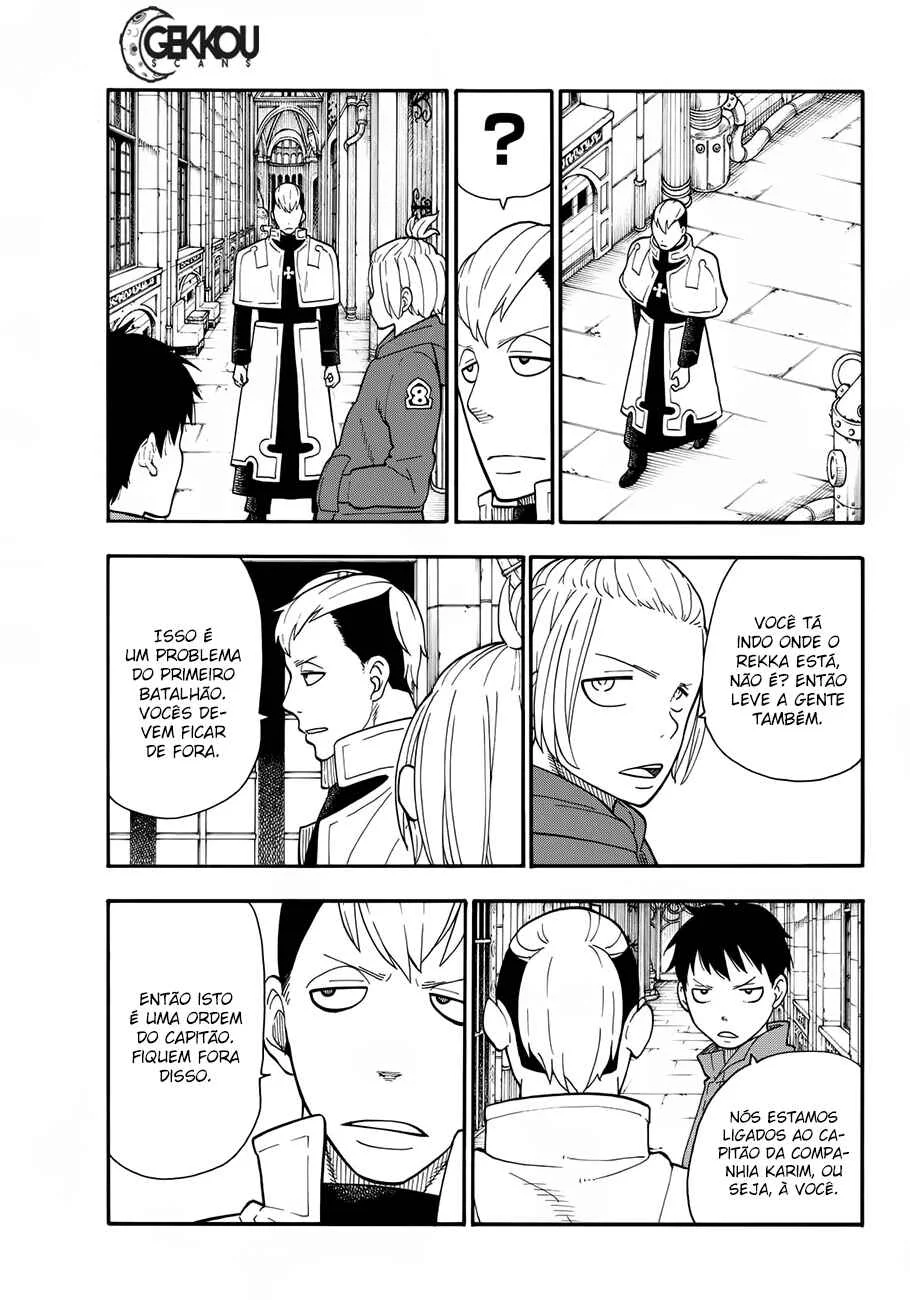 Fire Force Capítulo 2 – O Demônio, O Cavaleiro, E a Bruxa