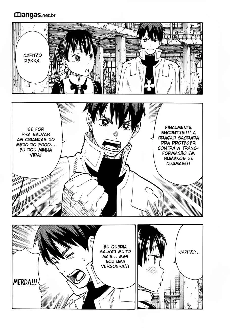 Fire Force Capítulo 2 – O Demônio, O Cavaleiro, E a Bruxa