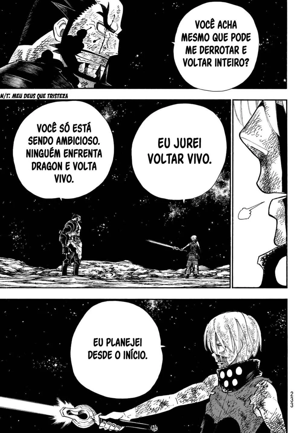 Fire Force Capítulo 234