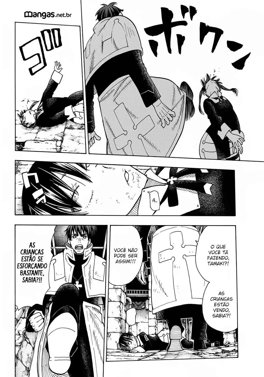 Fire Force Capítulo 2 – O Demônio, O Cavaleiro, E a Bruxa