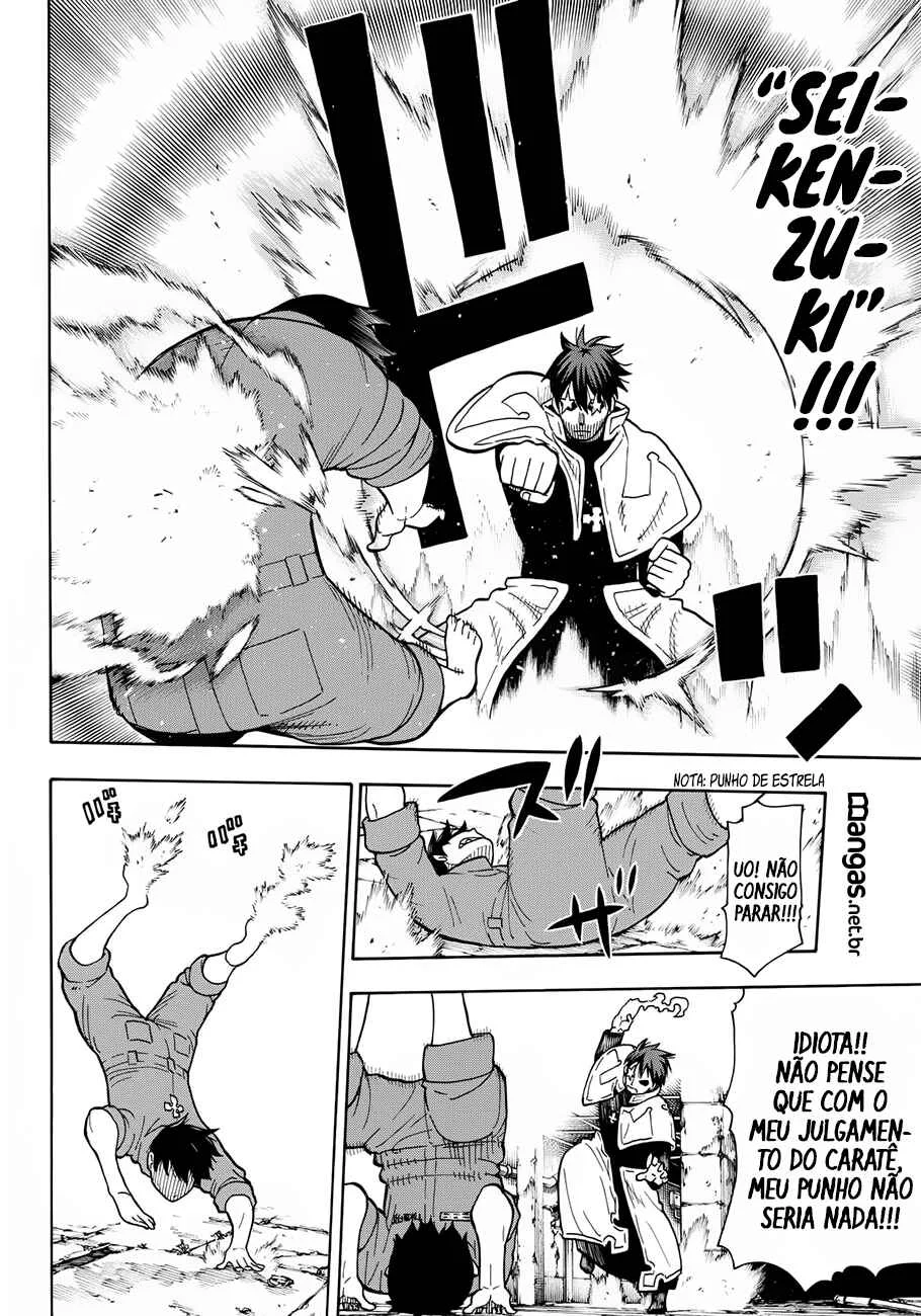 Fire Force Capítulo 2 – O Demônio, O Cavaleiro, E a Bruxa