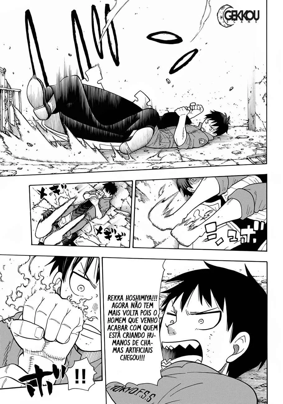 Fire Force Capítulo 2 – O Demônio, O Cavaleiro, E a Bruxa