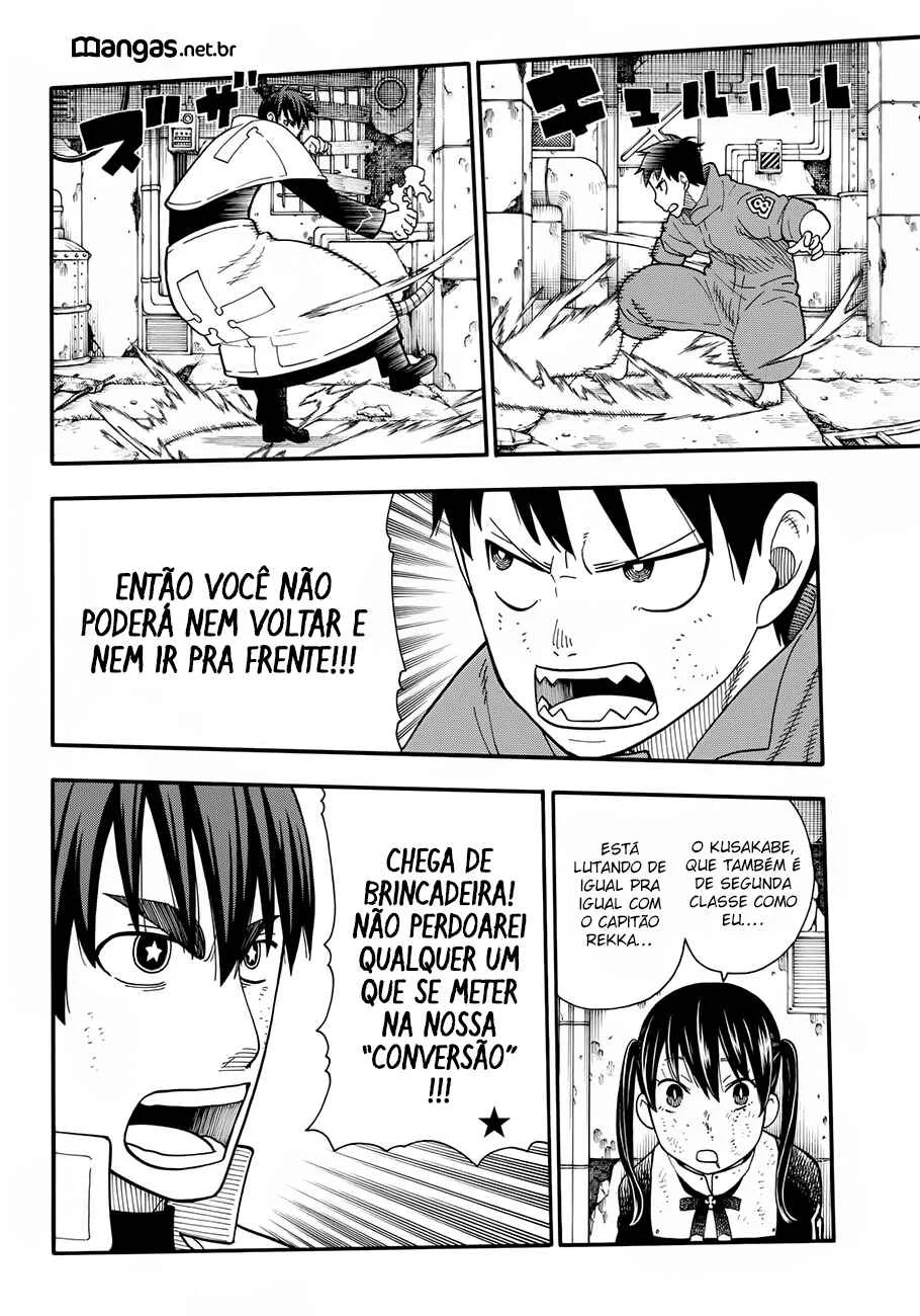Fire Force Capítulo 2 – O Demônio, O Cavaleiro, E a Bruxa