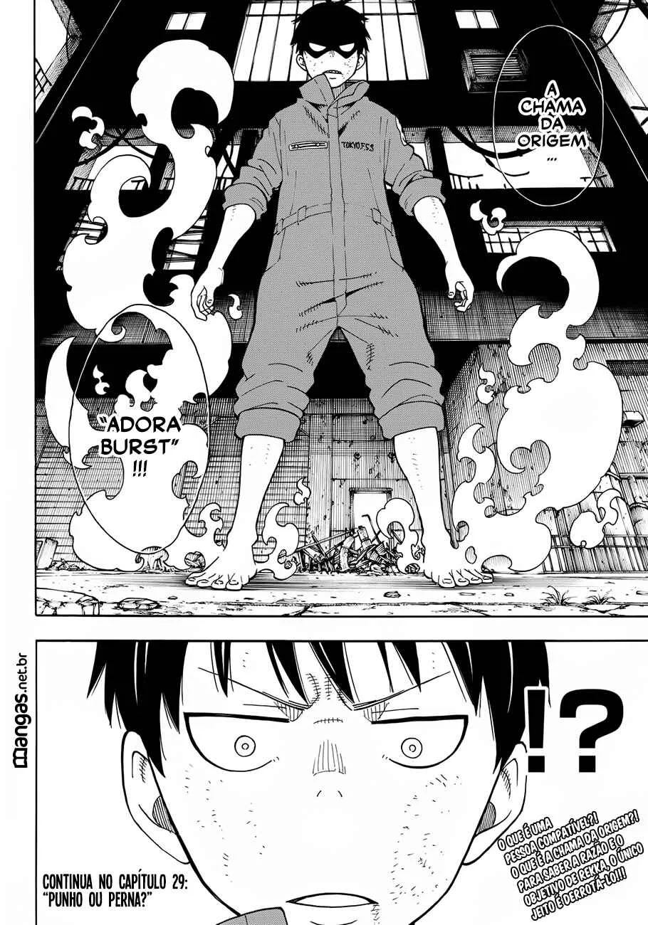 Fire Force Capítulo 2 – O Demônio, O Cavaleiro, E a Bruxa