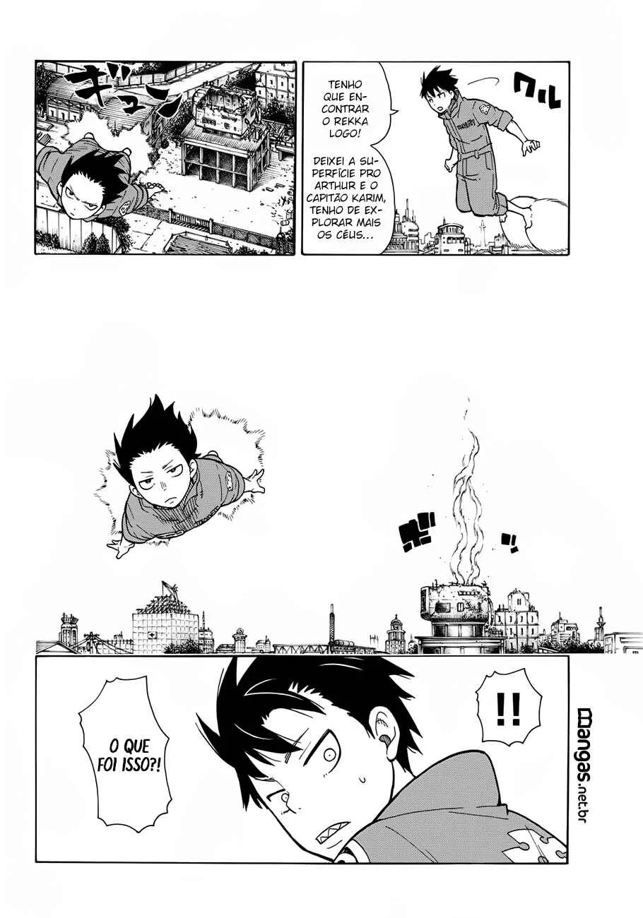 Fire Force Capítulo 2 – O Demônio, O Cavaleiro, E a Bruxa