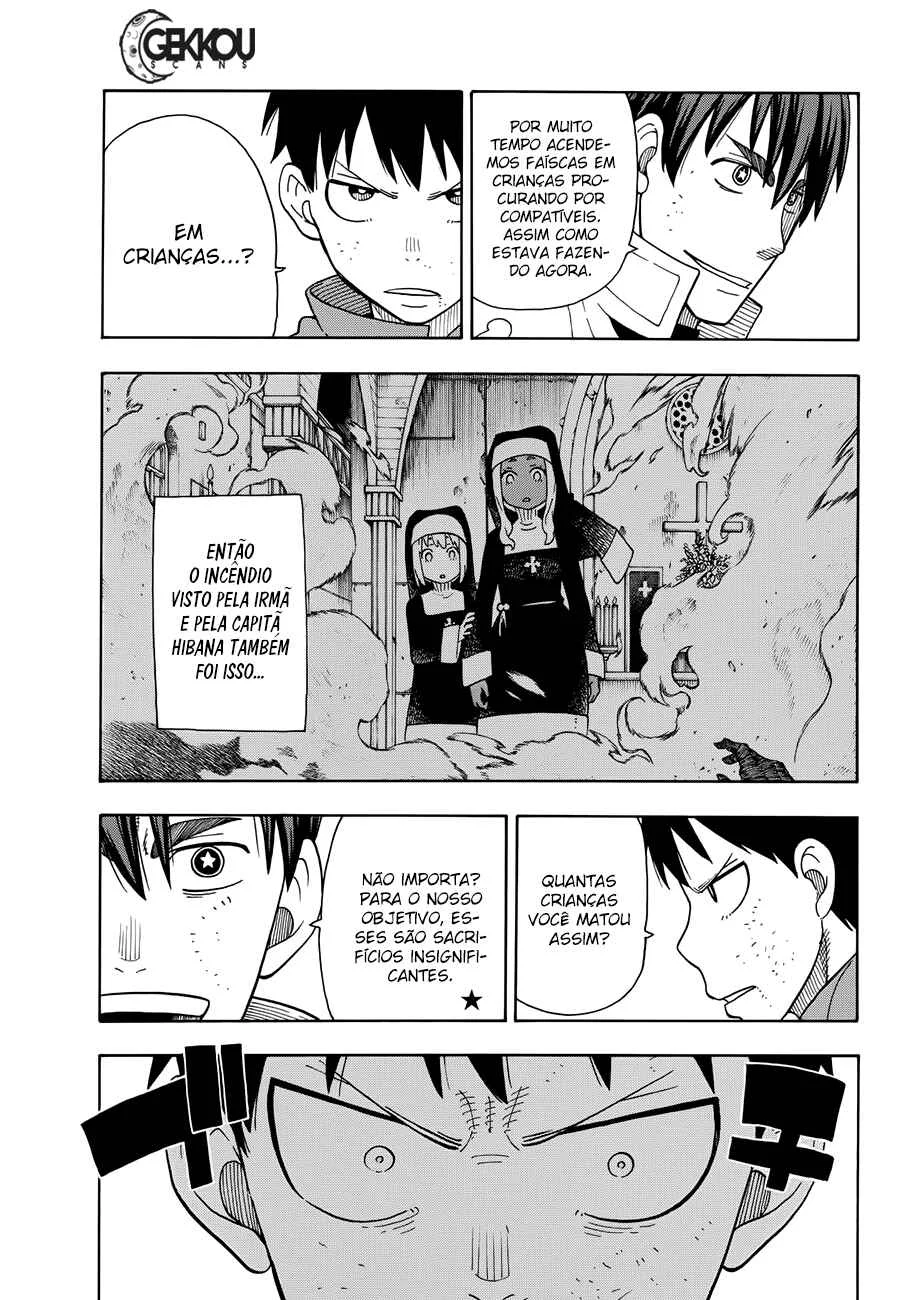 Fire Force Capítulo 2 – O Demônio, O Cavaleiro, E a Bruxa