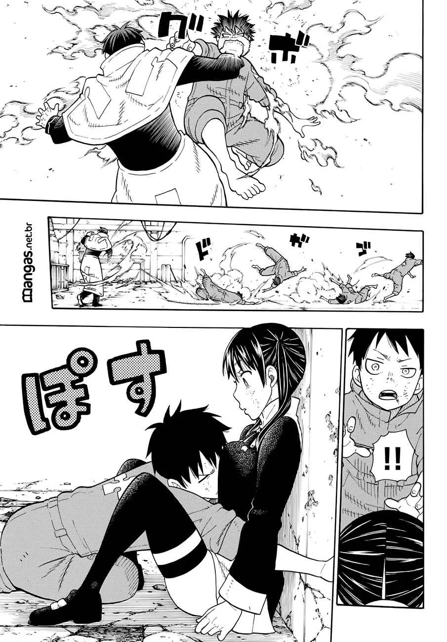 Fire Force Capítulo 2 – O Demônio, O Cavaleiro, E a Bruxa
