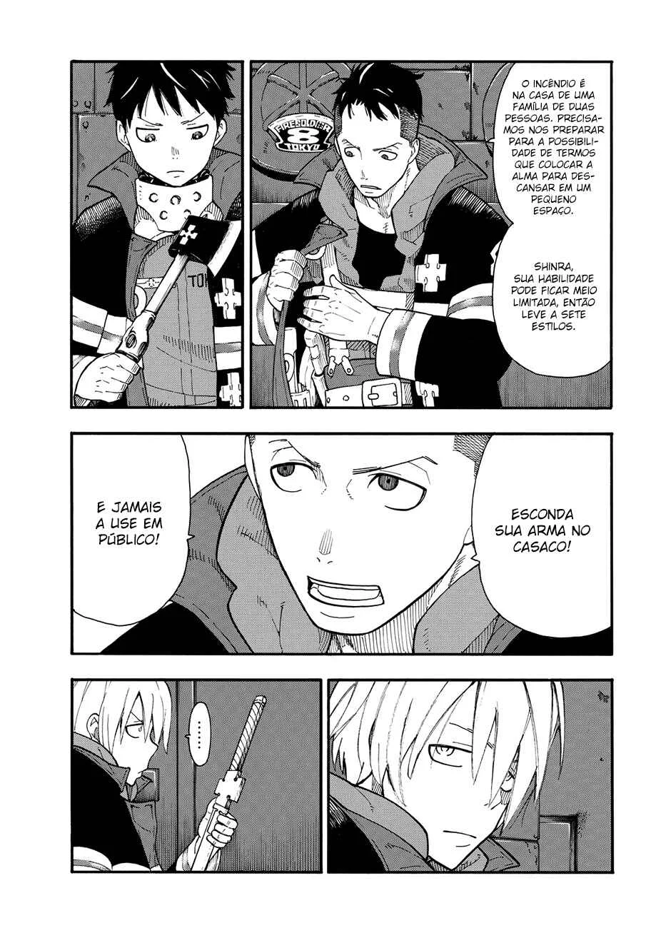 Fire Force Capítulo 2 – O Demônio, O Cavaleiro, E a Bruxa