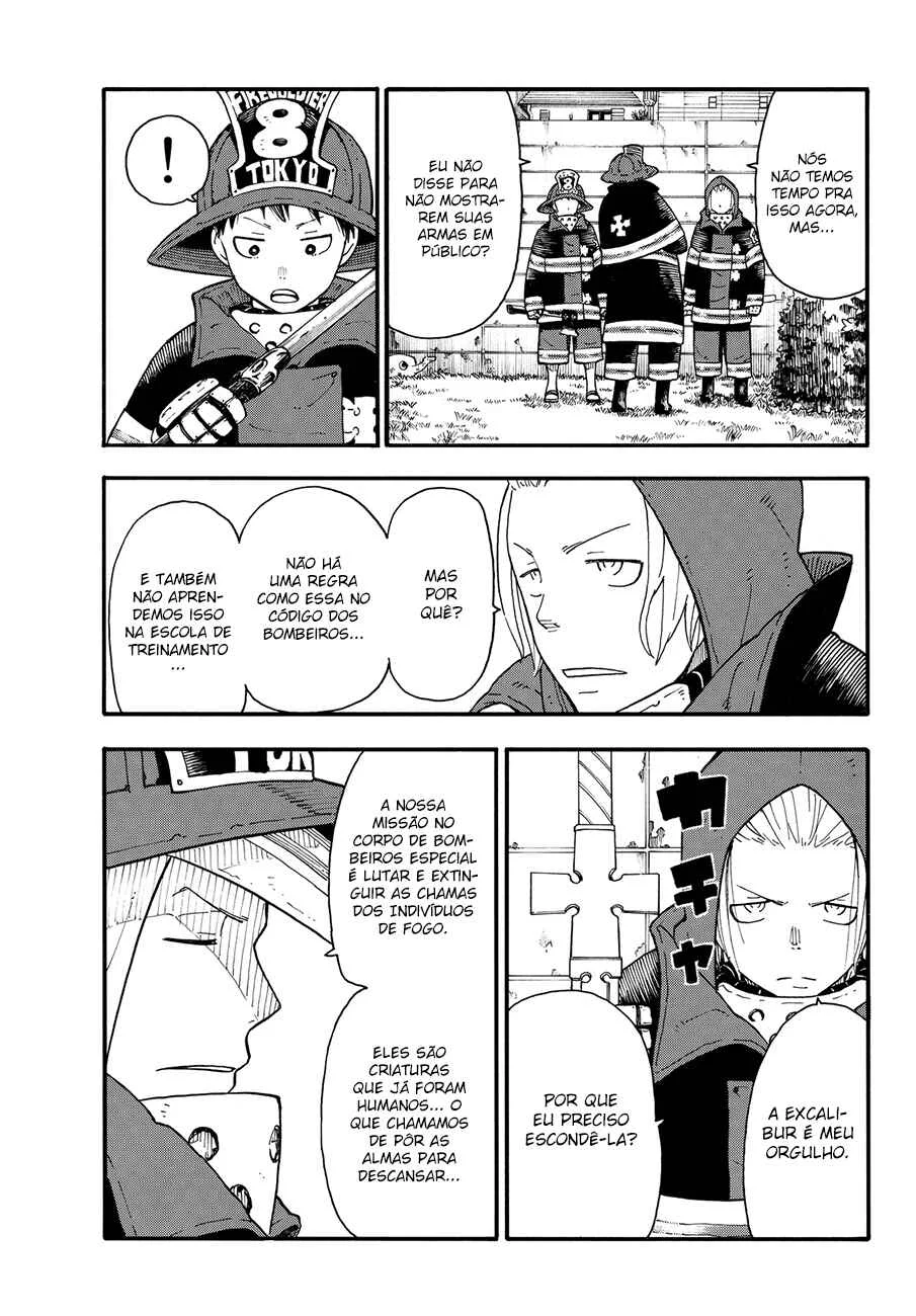 Fire Force Capítulo 2 – O Demônio, O Cavaleiro, E a Bruxa