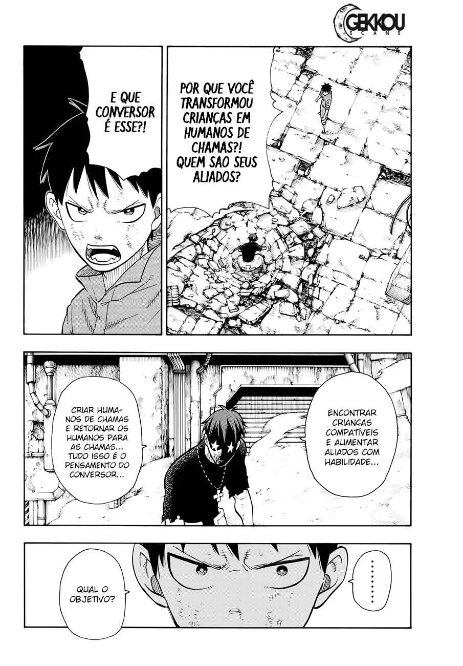 Fire Force Capítulo 2 – O Demônio, O Cavaleiro, E a Bruxa