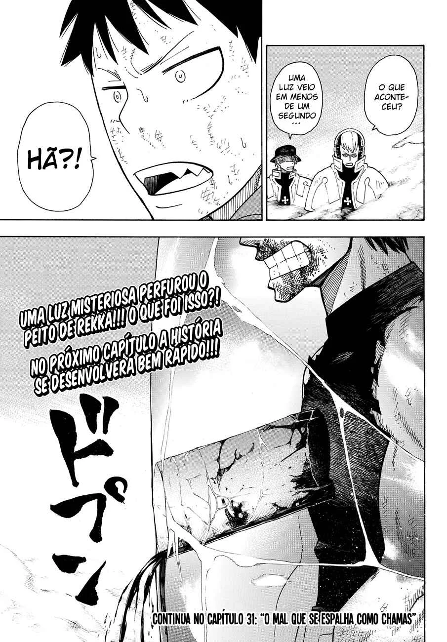 Fire Force Capítulo 2 – O Demônio, O Cavaleiro, E a Bruxa