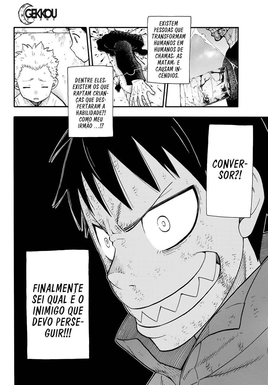 Fire Force Capítulo 2 – O Demônio, O Cavaleiro, E a Bruxa