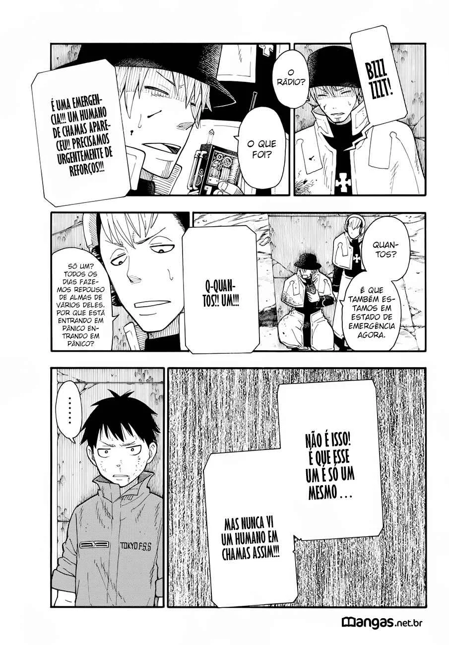 Fire Force Capítulo 2 – O Demônio, O Cavaleiro, E a Bruxa